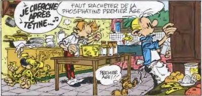 Spirou et Fantasio - Je cherche après tétine